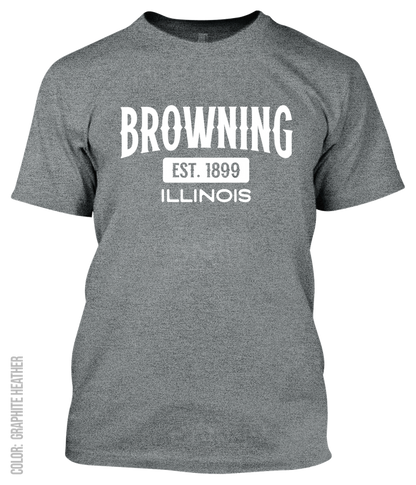 Browning, Illinois Athletic T-Shirt