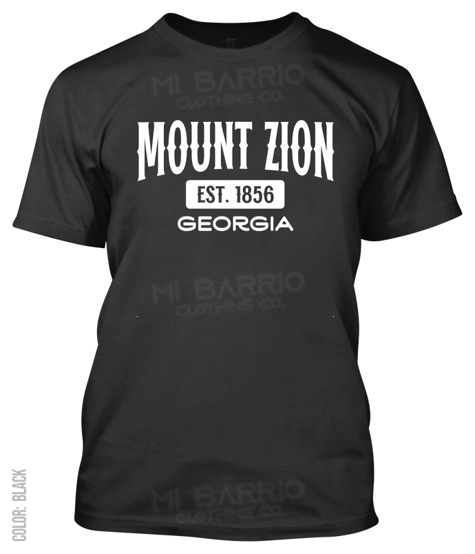 Mount Zion, Georgia Athletic T-Shirt