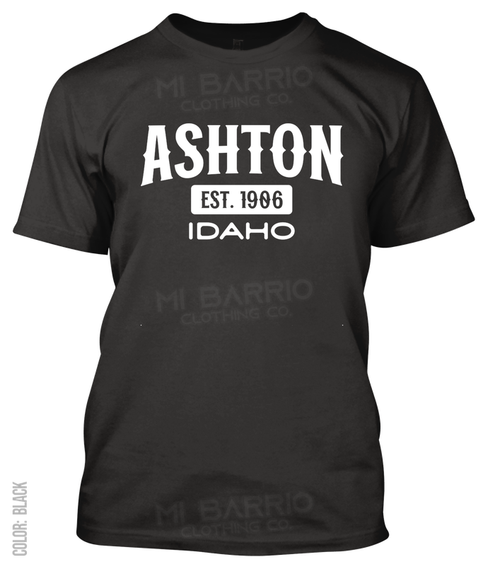 Ashton, Idaho Athletic T-Shirt