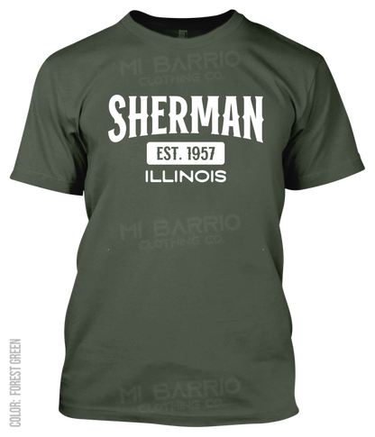 Sherman, Illinois Athletic T-Shirt