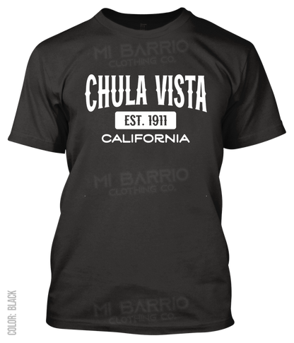 Chula Vista, California Athletic T-Shirt
