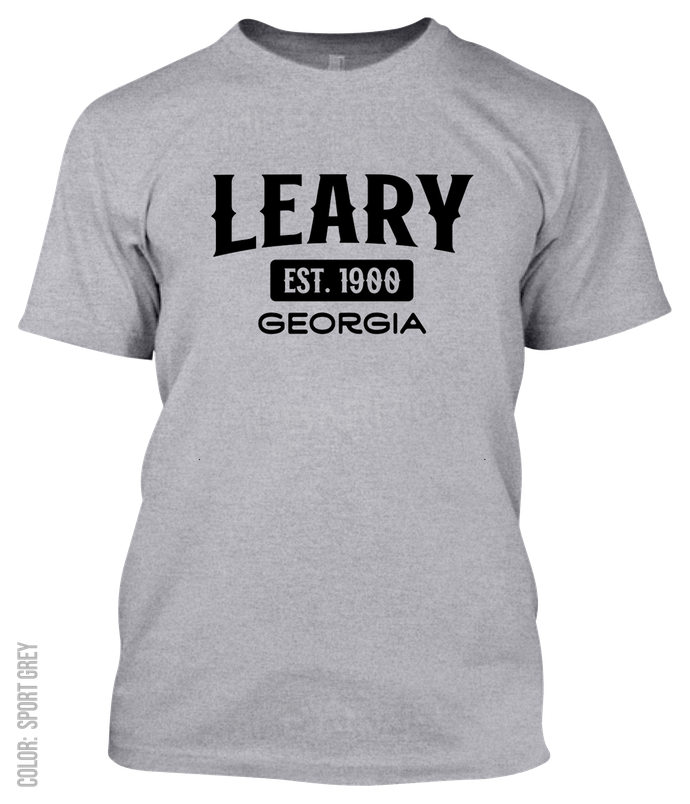 Leary, Georgia Athletic T-Shirt