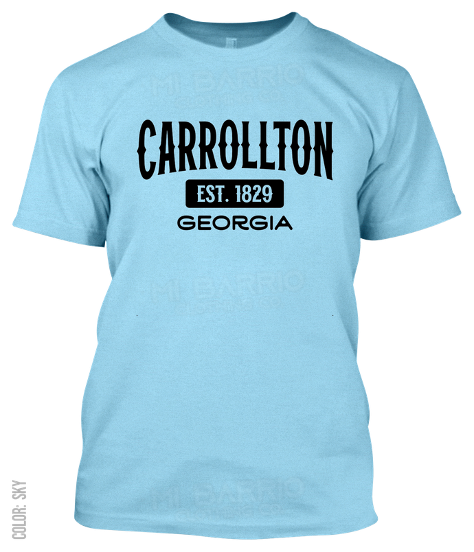 Carrollton, Georgia Athletic T-Shirt