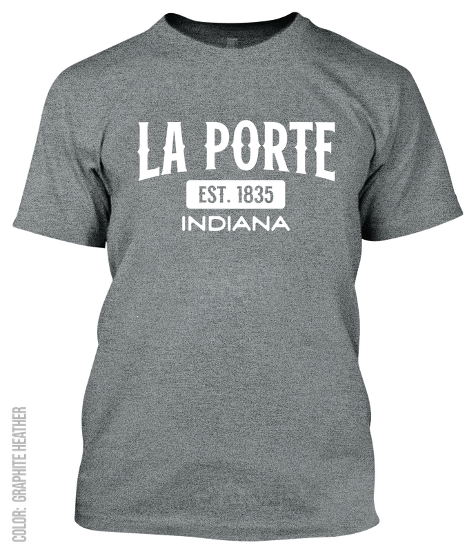 La Porte, Indiana Athletic T-Shirt