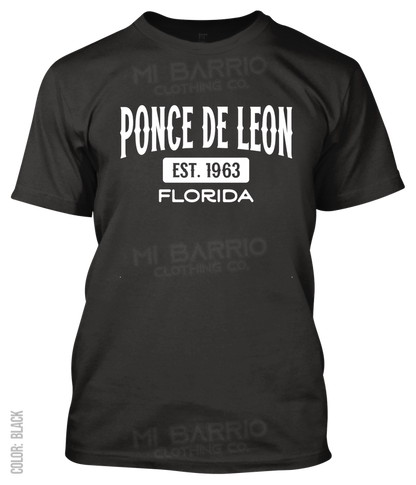 Ponce De Leon, Florida Athletic T-Shirt