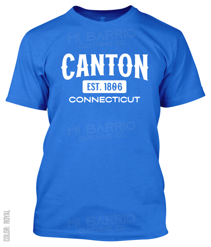 Canton, Connecticut Athletic T-Shirt