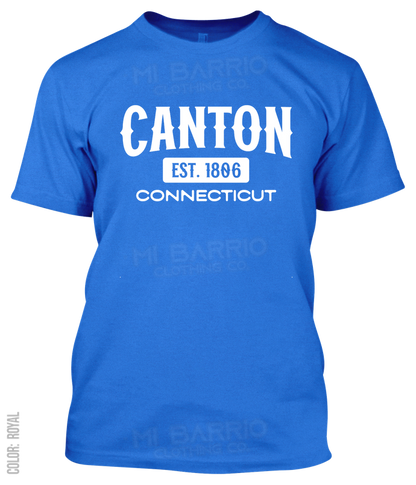Canton, Connecticut Athletic T-Shirt