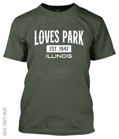 Loves Park, Illinois Athletic T-Shirt