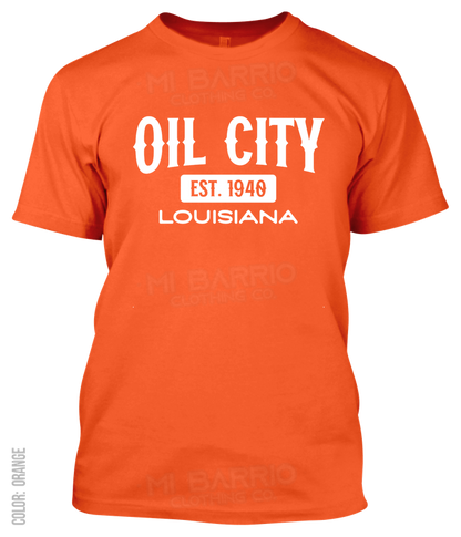 Oil City, Louisiana Athletic T-Shirt