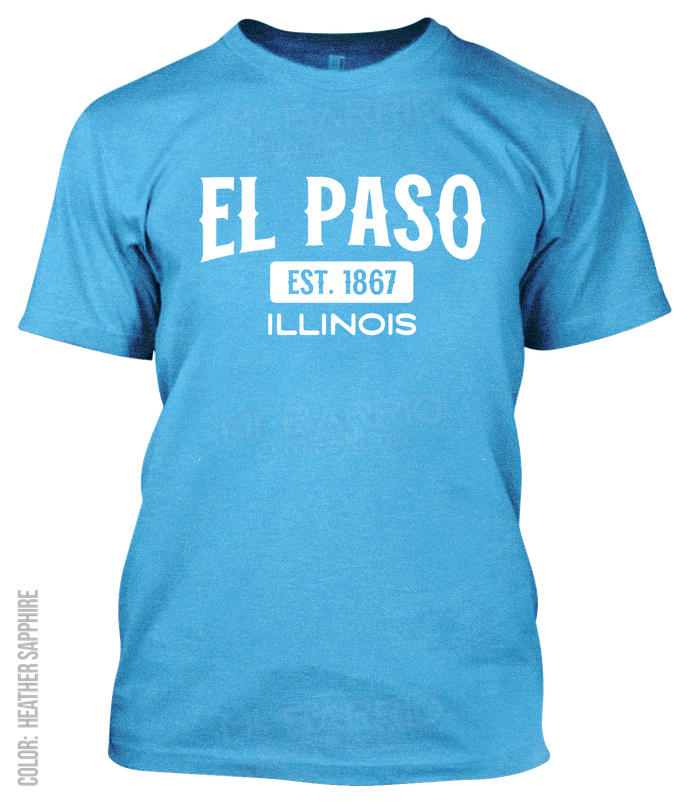 El Paso, Illinois Athletic T-Shirt