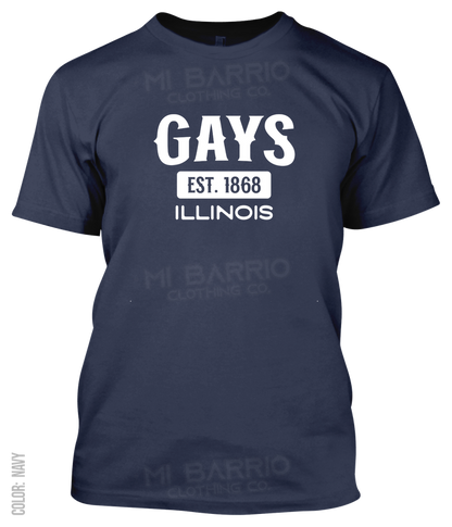 Gays, Illinois Athletic T-Shirt