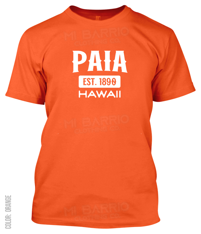 Paia, Hawaii Athletic T-Shirt