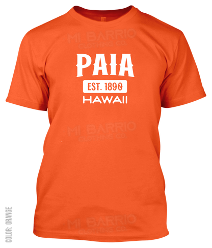 Paia, Hawaii Athletic T-Shirt