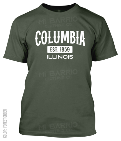 Columbia, Illinois Athletic T-Shirt