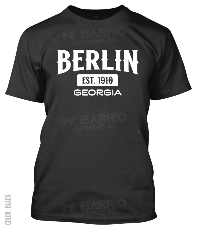 Berlin, Georgia Athletic T-Shirt