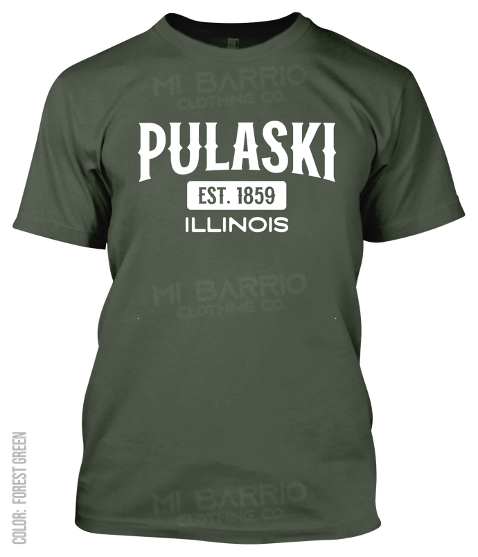 Pulaski, Illinois Athletic T-Shirt