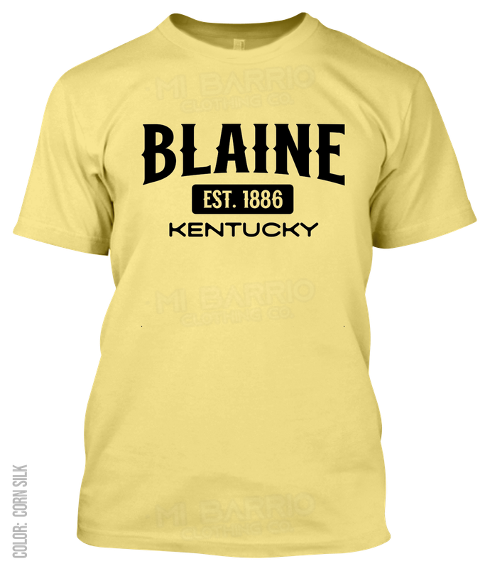 Blaine, Kentucky Athletic T-Shirt