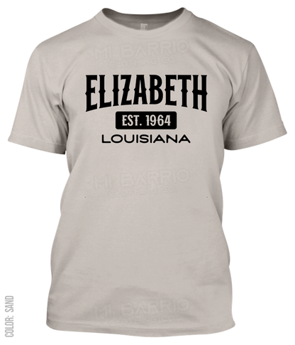 Elizabeth, Louisiana Athletic T-Shirt