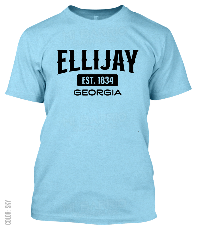Ellijay, Georgia Athletic T-Shirt
