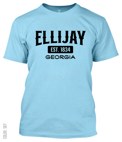 Ellijay, Georgia Athletic T-Shirt