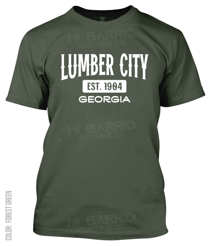 Lumber City, Georgia Athletic T-Shirt
