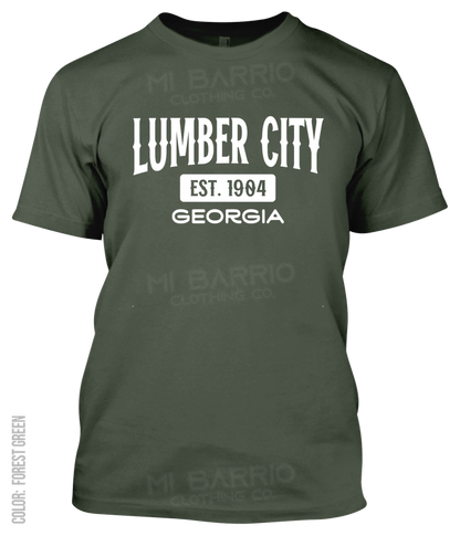 Lumber City, Georgia Athletic T-Shirt