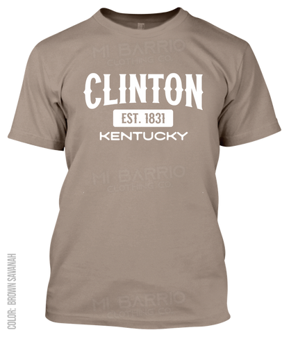 Clinton, Kentucky Athletic T-Shirt