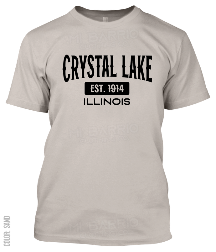 Crystal Lake, Illinois Athletic T-Shirt