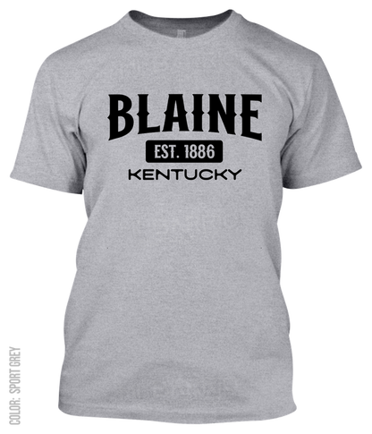 Blaine, Kentucky Athletic T-Shirt