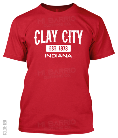 Clay City, Indiana Athletic T-Shirt