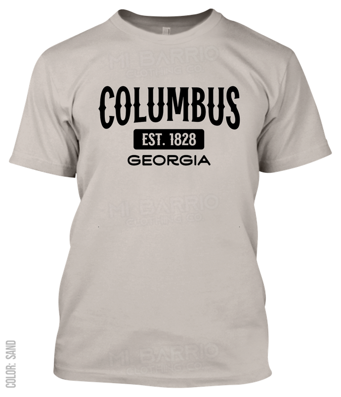 Columbus, Georgia Athletic T-Shirt