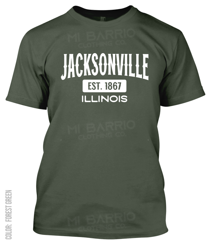 Jacksonville, Illinois Athletic T-Shirt