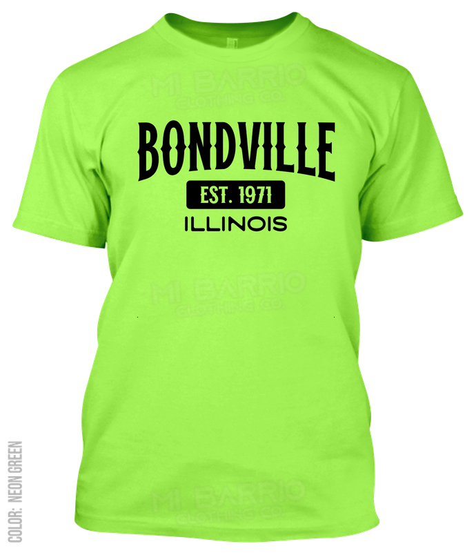 Bondville, Illinois Athletic T-Shirt