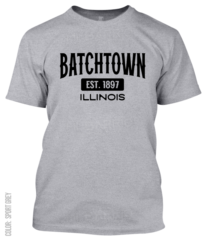 Batchtown, Illinois Athletic T-Shirt