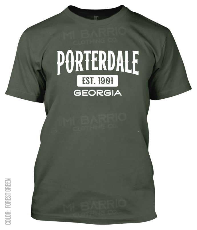 Porterdale, Georgia Athletic T-Shirt