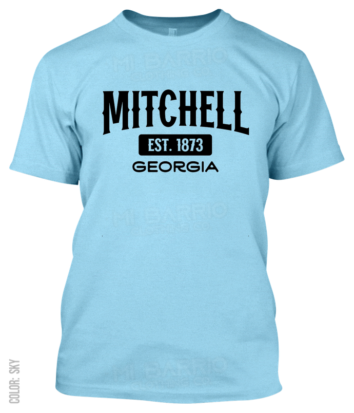 Mitchell, Georgia Athletic T-Shirt