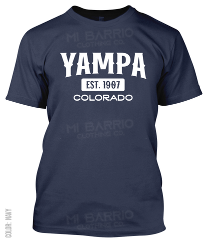 Yampa, Colorado Athletic T-Shirt