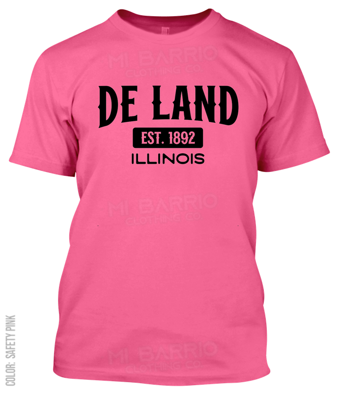 De Land, Illinois Athletic T-Shirt