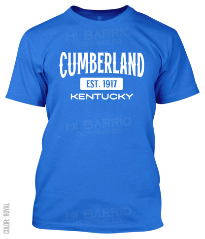 Cumberland, Kentucky Athletic T-Shirt