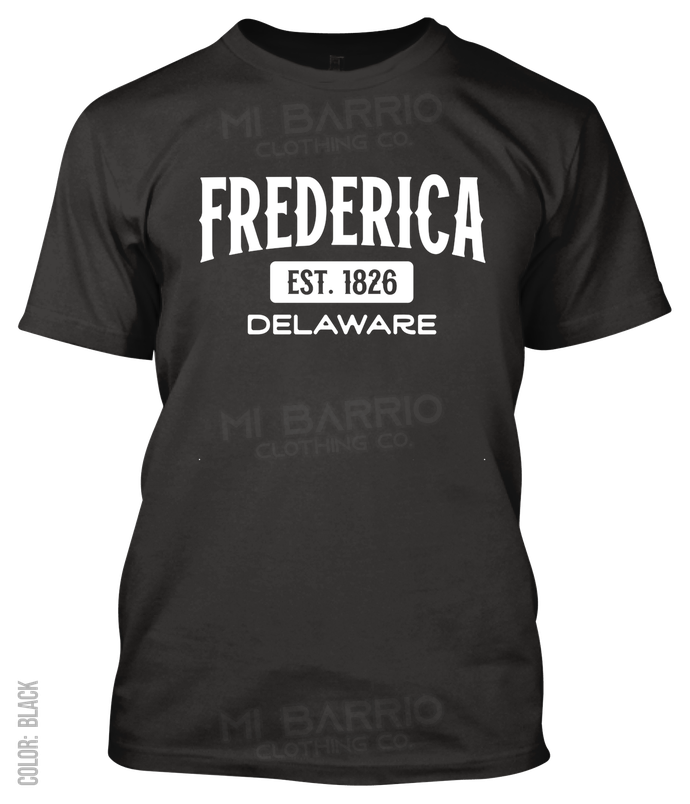 Frederica, Delaware Athletic T-Shirt