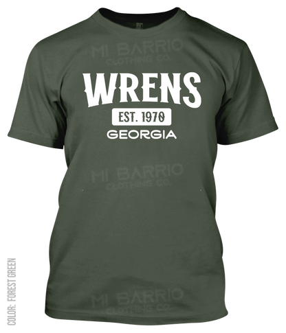 Wrens, Georgia Athletic T-Shirt