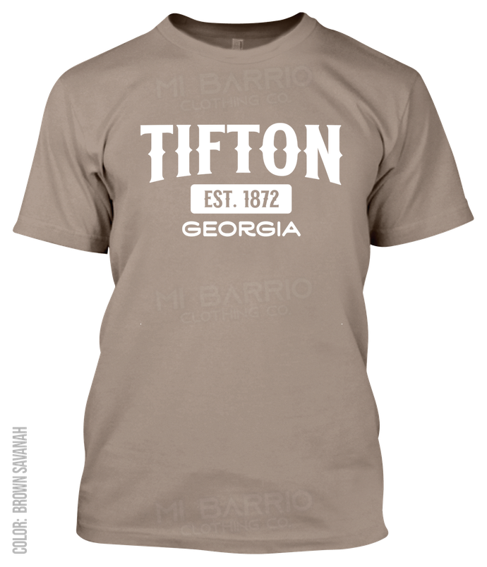 Tifton, Georgia Athletic T-Shirt