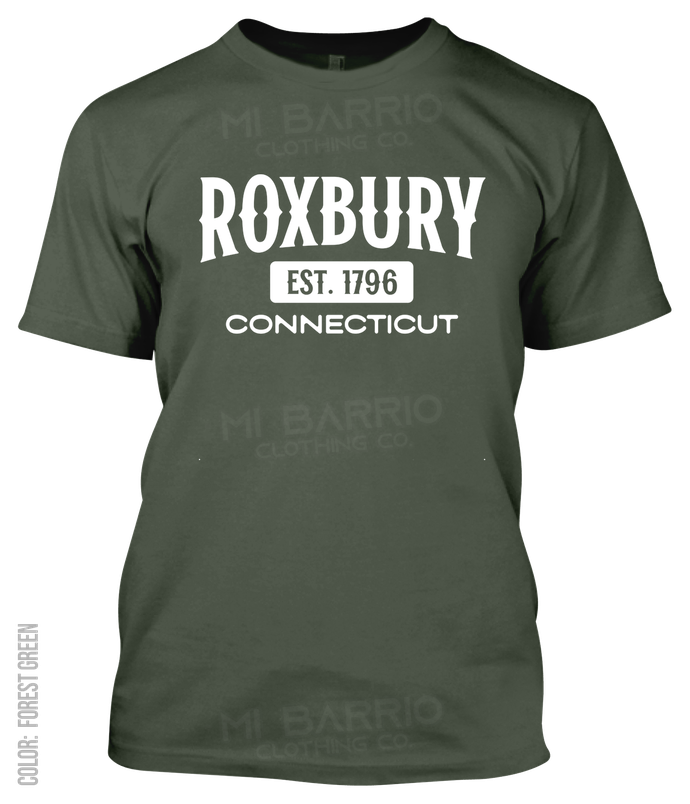 Roxbury, Connecticut Athletic T-Shirt