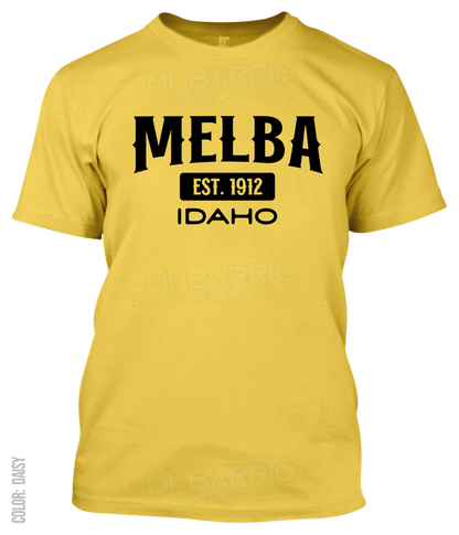 Melba, Idaho Athletic T-Shirt