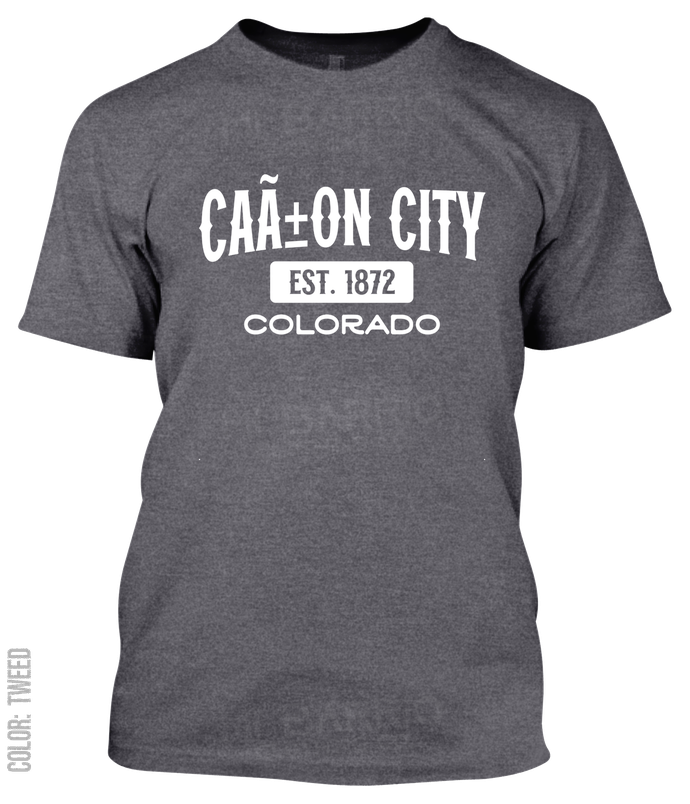 Cañon City, Colorado Athletic T-Shirt