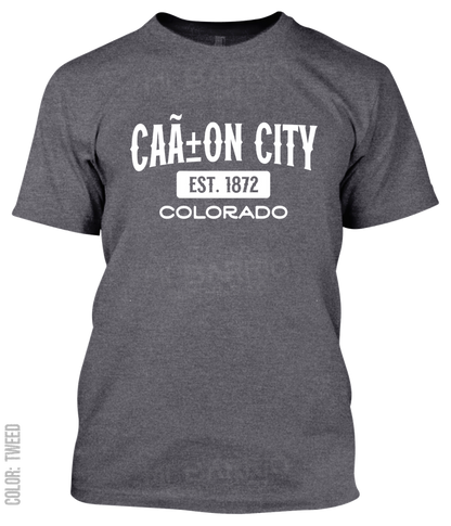 Cañon City, Colorado Athletic T-Shirt
