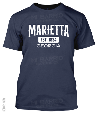 Marietta, Georgia Athletic T-Shirt