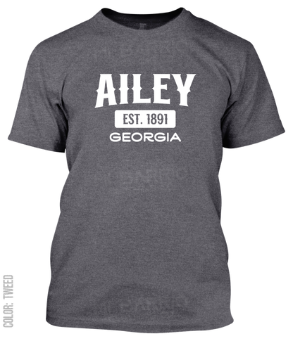 Ailey, Georgia Athletic T-Shirt