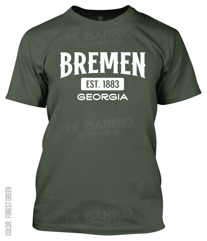 Bremen, Georgia Athletic T-Shirt