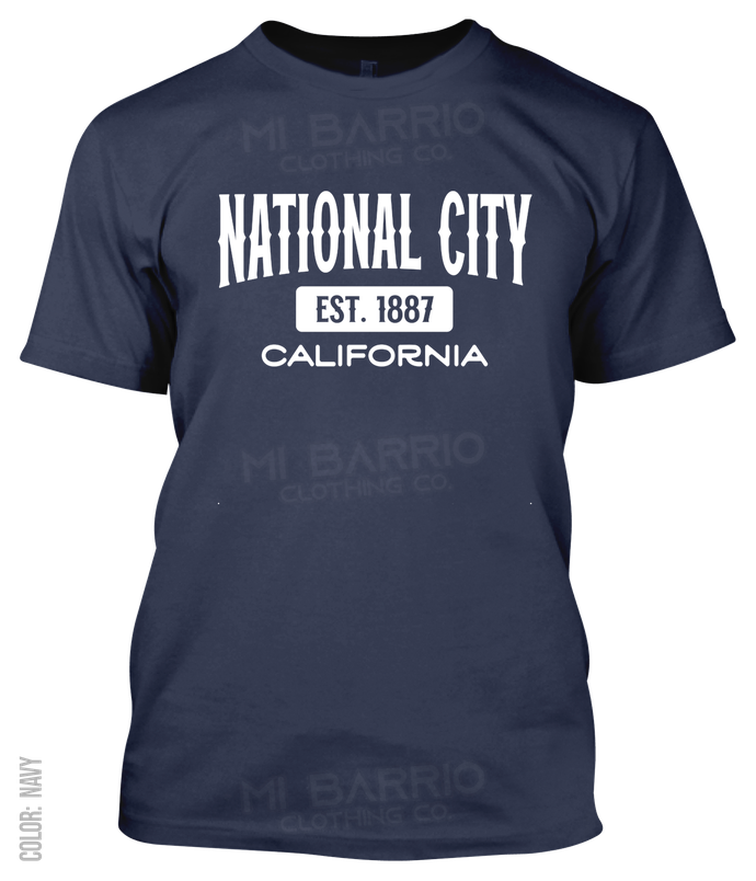 National City, California Athletic T-Shirt